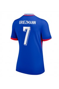 Fotbalové Dres Francie Antoine Griezmann #7 Dámské Domácí Oblečení ME 2024 Krátký Rukáv